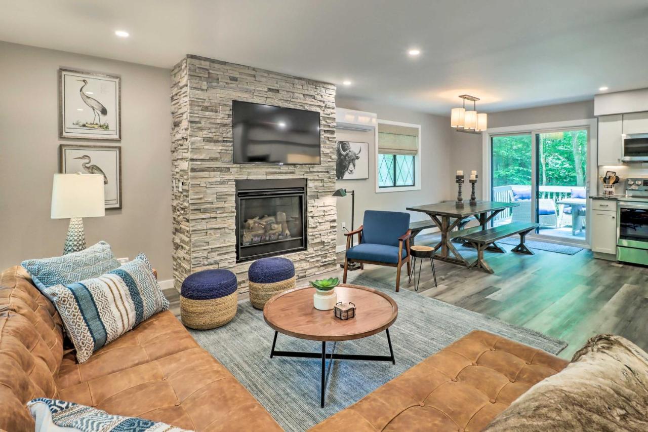 Cozy Gouldsboro Home With Fire Pit In Big Bass Lake! Exterior photo